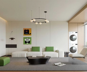 Modern A Living Room-ID:271666056