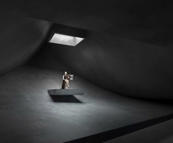 Modern Exhibition Hall-ID:639933112