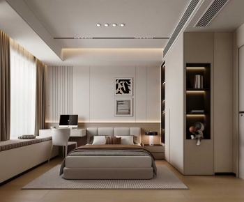 Modern Bedroom-ID:195658922