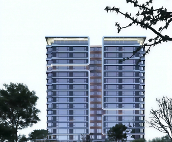 Modern Residential Building-ID:102442038