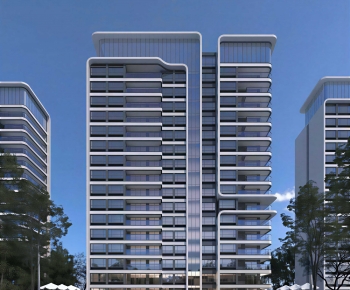 Modern Residential Building-ID:410741092