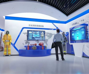 Modern Exhibition Hall-ID:990720993