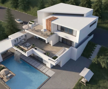 Modern Detached Villa-ID:923423056