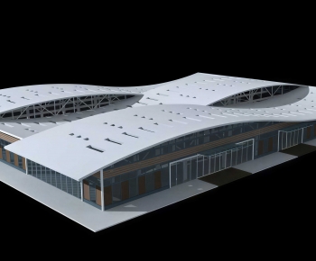 Modern Architecture Of Artistic Style-ID:418958904