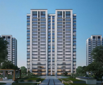 Modern Residential Building-ID:119259456