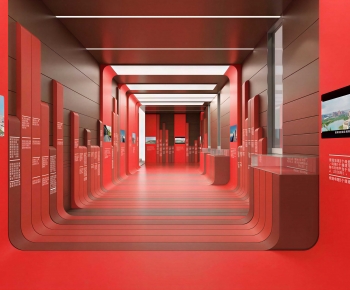 Modern Exhibition Hall-ID:703289031