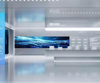 Modern Exhibition Hall-ID:627877008