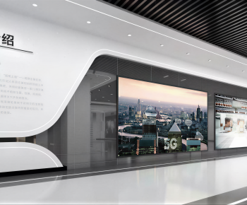 Modern Exhibition Hall-ID:245851998