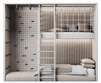 Modern Bunk Bed-ID:491516114