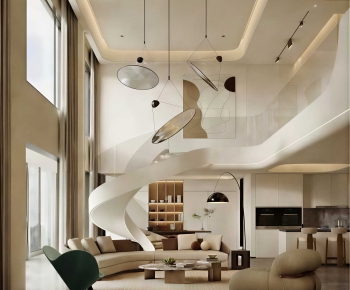 Modern A Living Room-ID:586236957