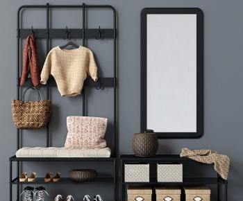 Modern Shoe Cabinet-ID:517430076