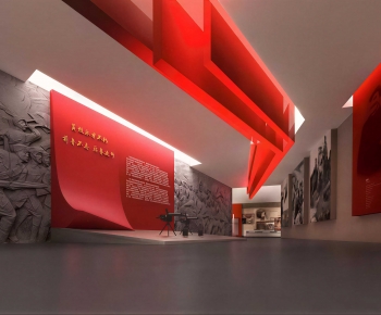 Modern Exhibition Hall-ID:915066005