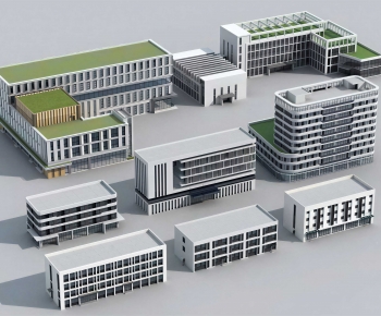 Modern Appearance Of Commercial Building-ID:145549879