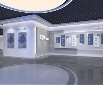 Modern Exhibition Hall-ID:465049984