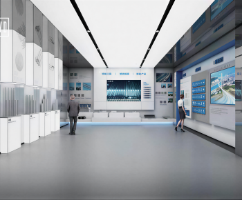 Modern Exhibition Hall-ID:986700199