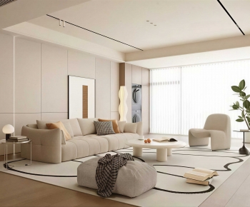 Modern A Living Room-ID:765964039