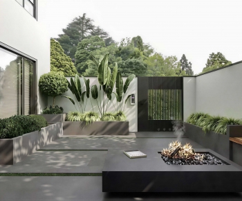 Modern Courtyard/landscape-ID:716376074