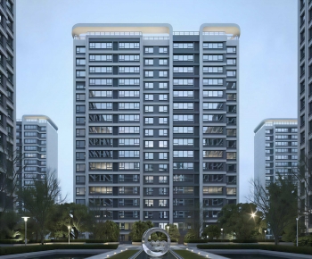 Modern Residential Building-ID:612294913