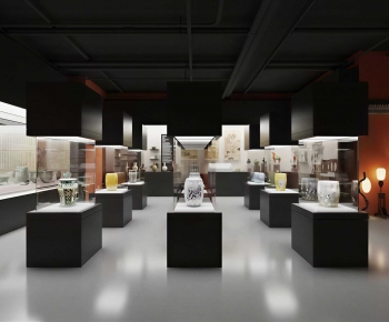 Modern Exhibition Hall-ID:701428892