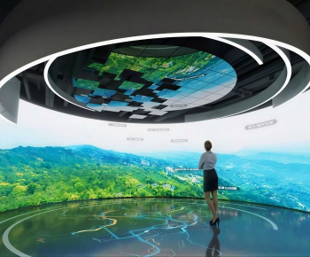 Modern Exhibition Hall-ID:225356105