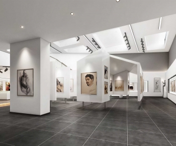 Modern Exhibition Hall-ID:832053908