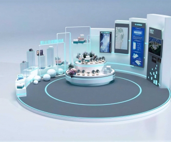 Modern Exhibition Hall-ID:107395893