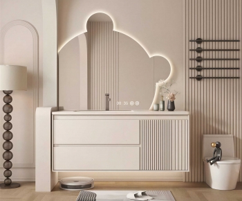 Modern Bathroom Cabinet-ID:492245913