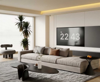 Modern A Living Room-ID:953749904