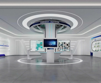 Modern Exhibition Hall-ID:506232025