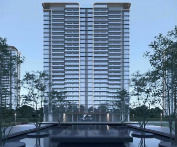 Modern Residential Building-ID:320353986