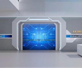 Modern Exhibition Hall-ID:480331904