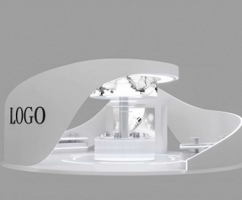 Modern Exhibition Hall-ID:499924909