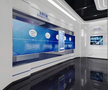 Modern Exhibition Hall-ID:416832928