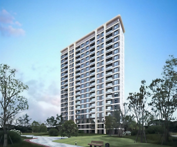 Modern Residential Building-ID:259607081