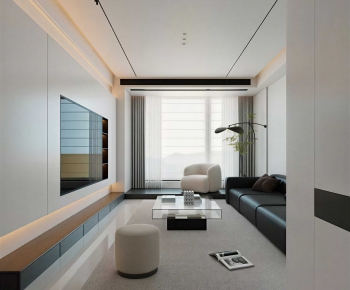 Modern A Living Room-ID:244060997