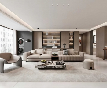 Modern A Living Room-ID:734178079