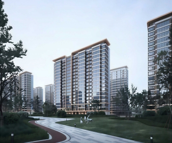 Modern Residential Building-ID:451259649