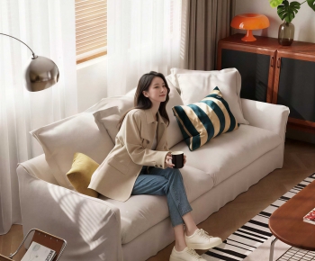 Modern A Sofa For Two-ID:425246956