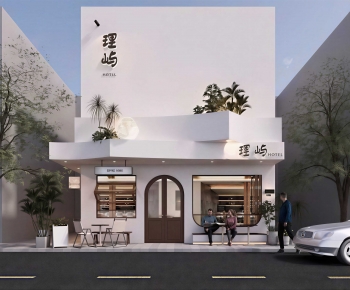 Modern Appearance Of Commercial Building-ID:182631025