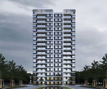 Modern Residential Building-ID:925076963