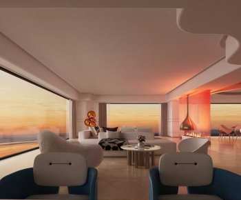 Modern A Living Room-ID:378221999