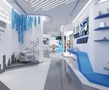 Modern Exhibition Hall-ID:368474012