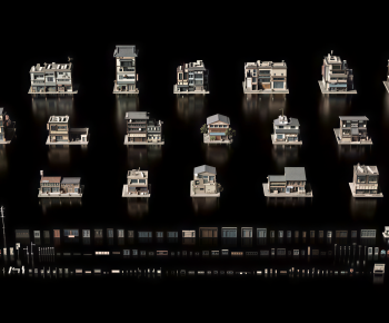 Modern Building Appearance-ID:458379033