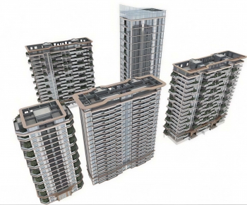 Modern Residential Building-ID:558088068