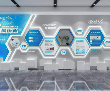 Modern Exhibition Hall-ID:540699963