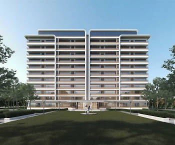 Modern Residential Building-ID:267863049