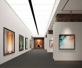 Modern Exhibition Hall-ID:920285945