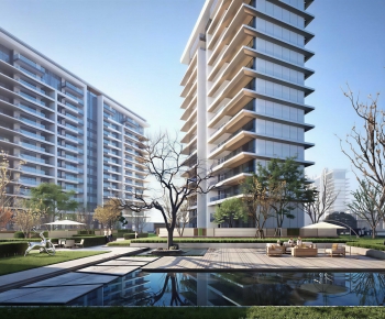 Modern Residential Building-ID:130449066