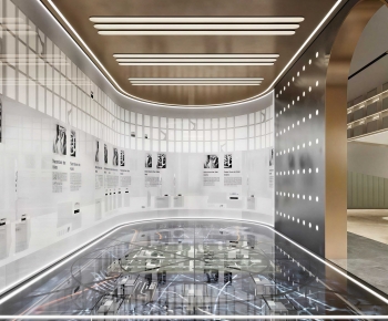 Modern Exhibition Hall-ID:831872944