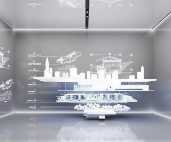 Modern Exhibition Hall-ID:720243937